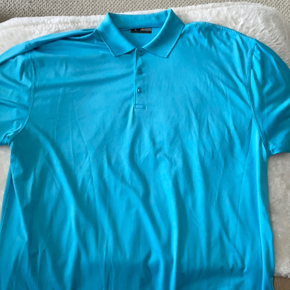 Men’s Light Blue Callaway golf polo